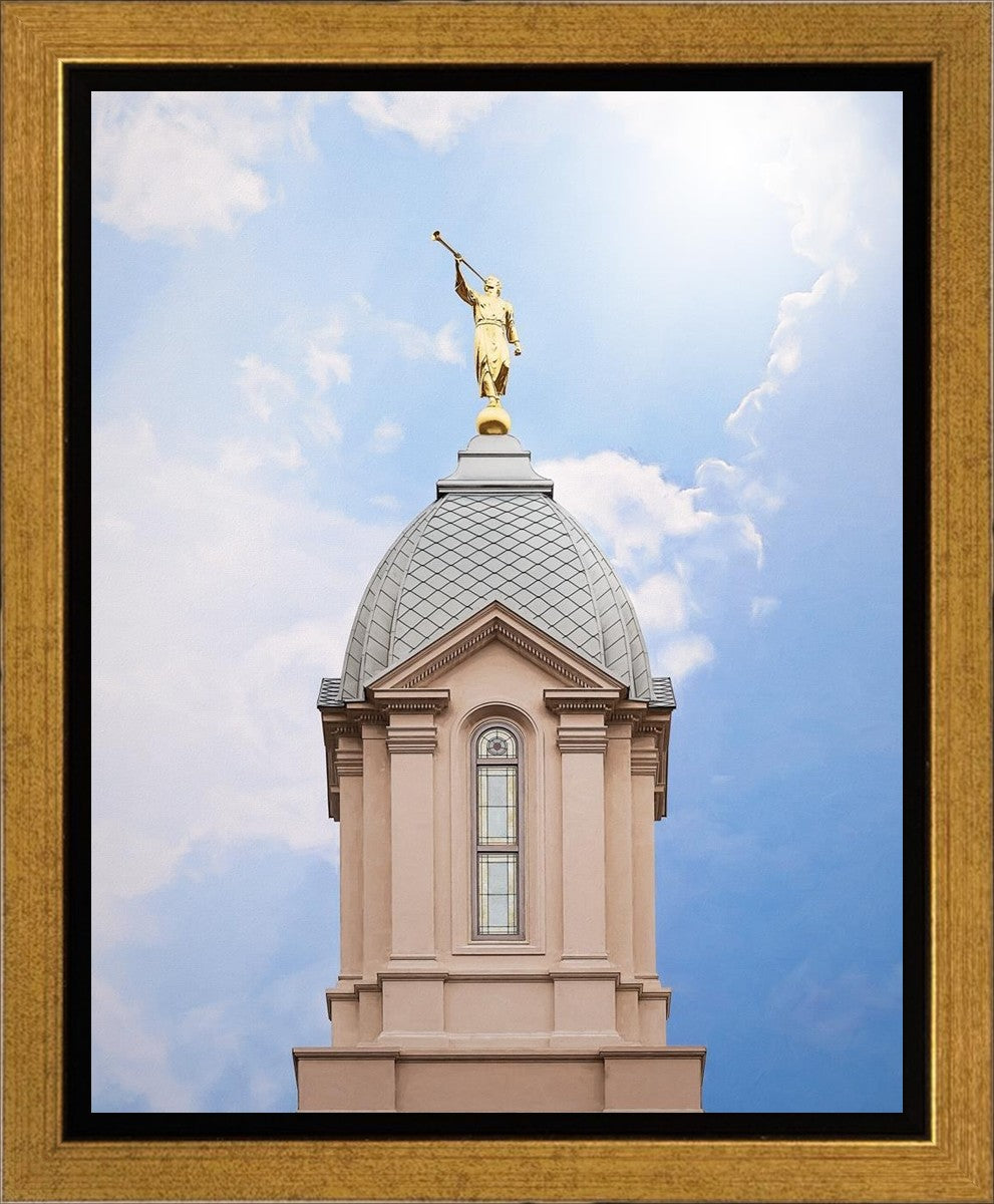 Cedar City Temple Spire Gallery Wrap