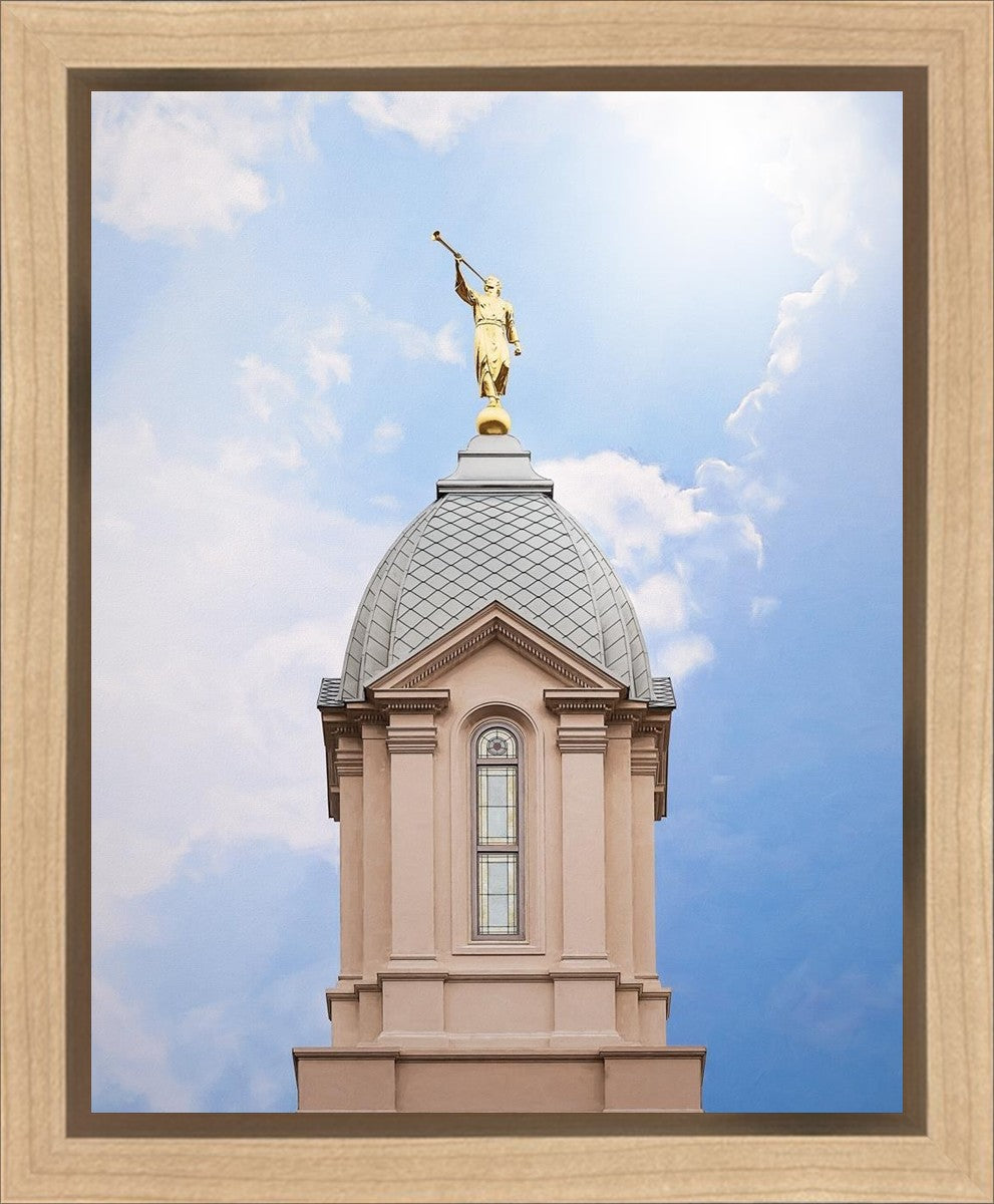 Cedar City Temple Spire Gallery Wrap