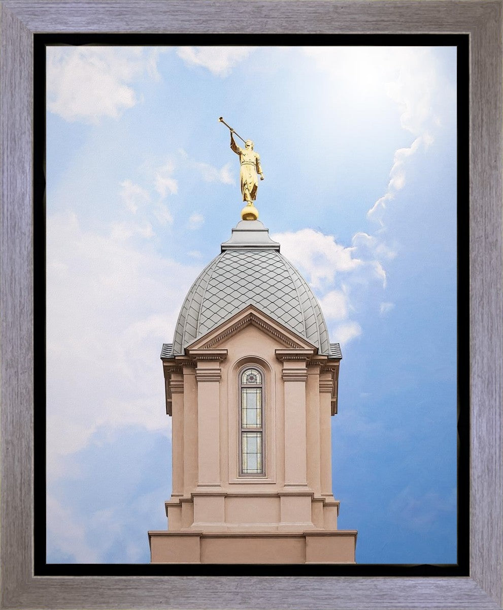 Cedar City Temple Spire Gallery Wrap
