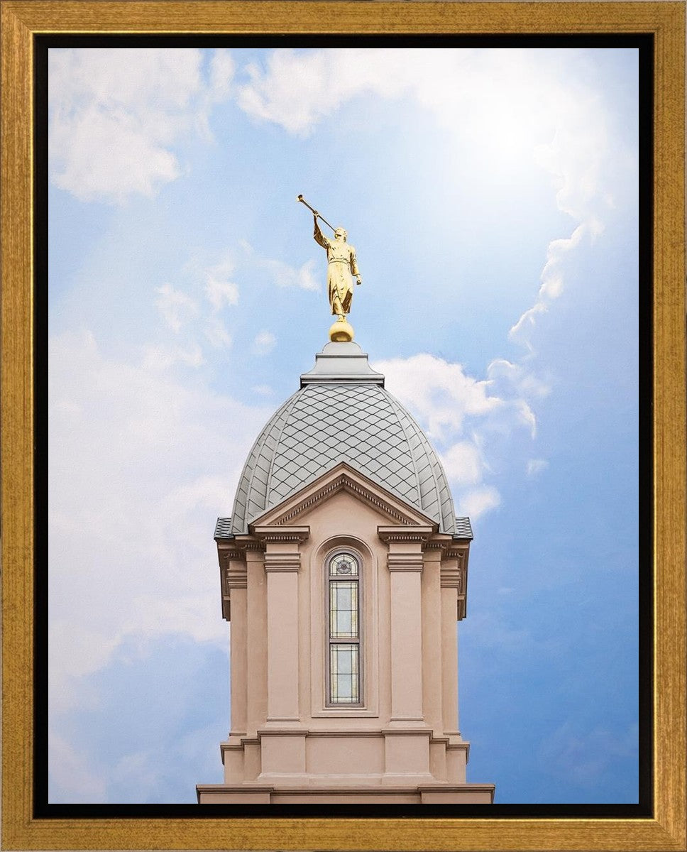 Cedar City Temple Spire Gallery Wrap
