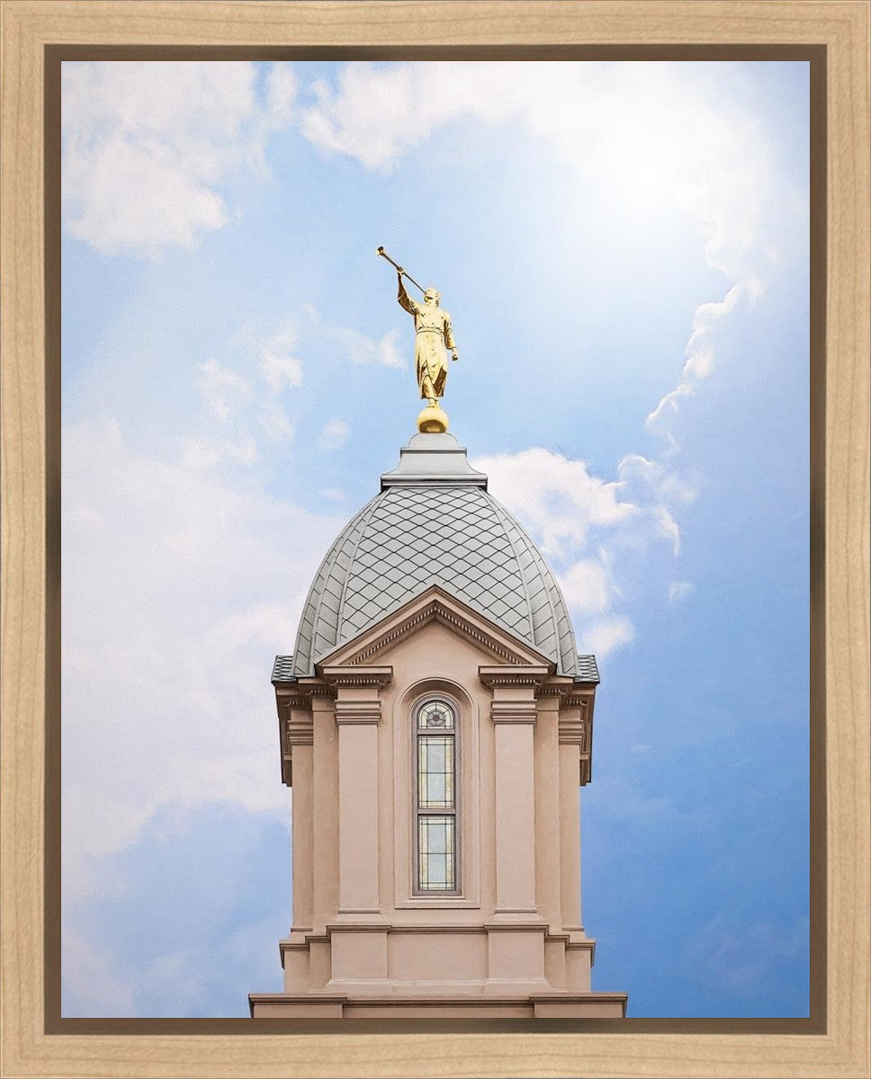 Cedar City Temple Spire Gallery Wrap