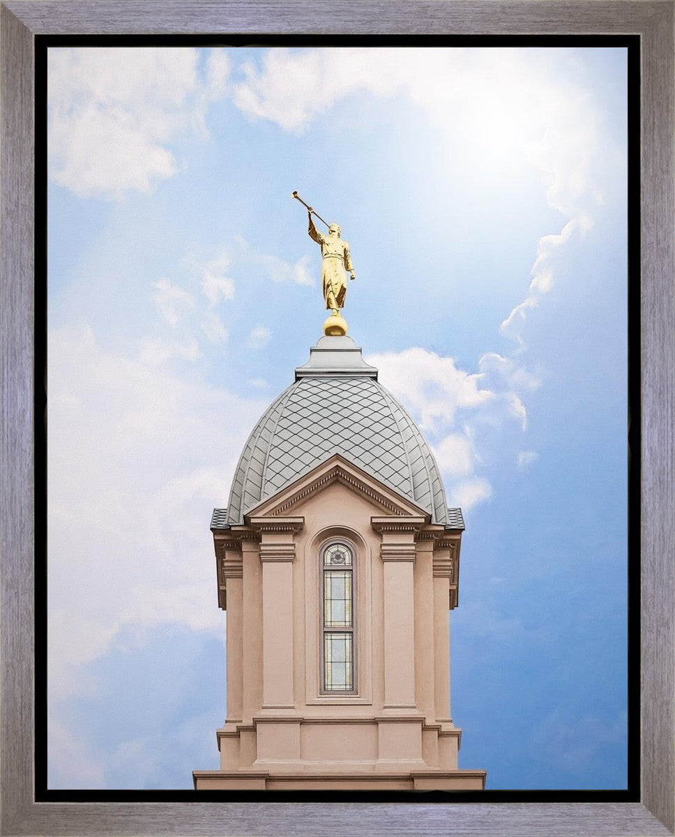 Cedar City Temple Spire Gallery Wrap