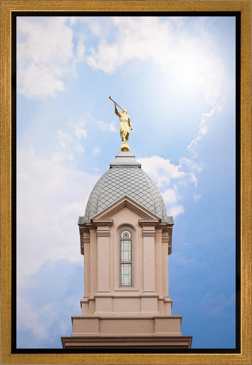 Cedar City Temple Spire Gallery Wrap