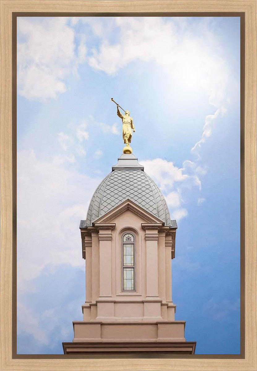 Cedar City Temple Spire Gallery Wrap