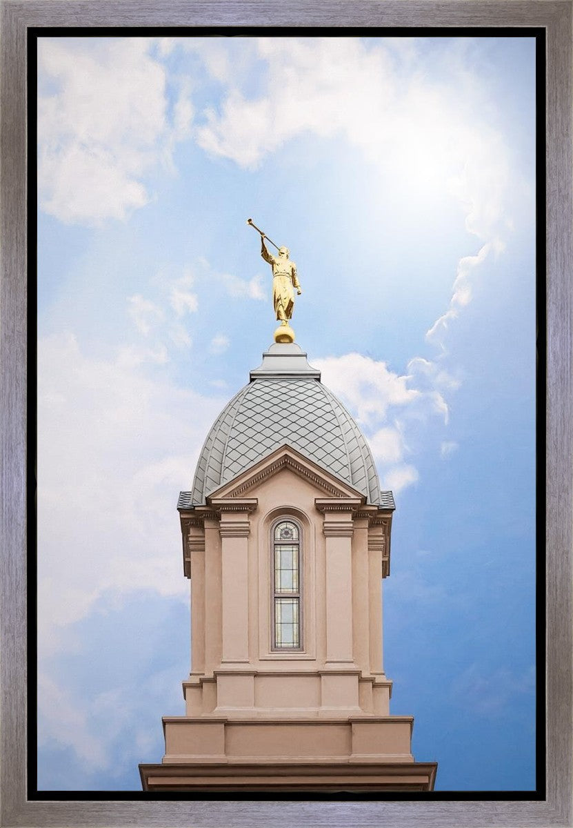 Cedar City Temple Spire Gallery Wrap