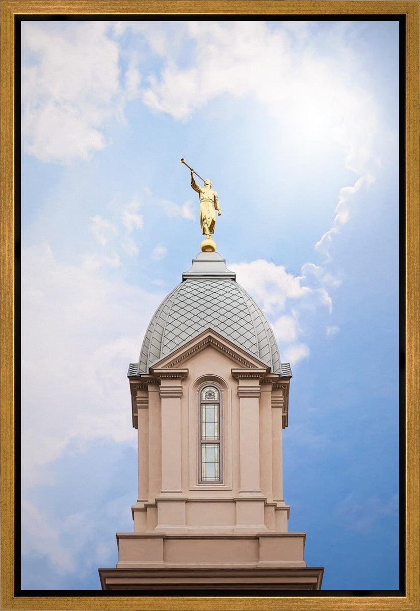 Cedar City Temple Spire Gallery Wrap