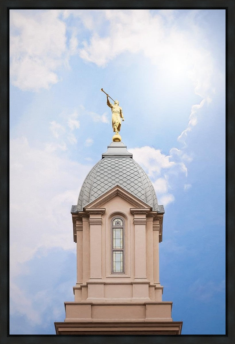Cedar City Temple Spire Gallery Wrap