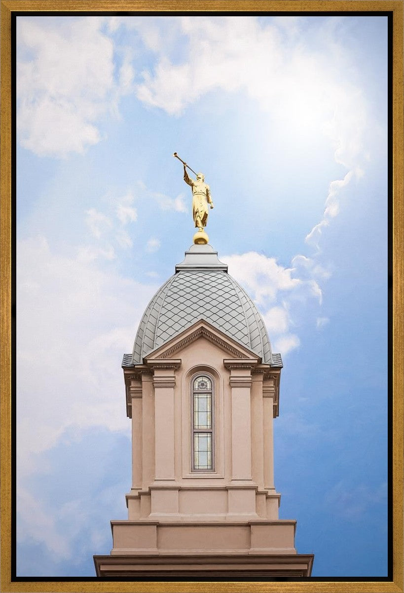 Cedar City Temple Spire Gallery Wrap