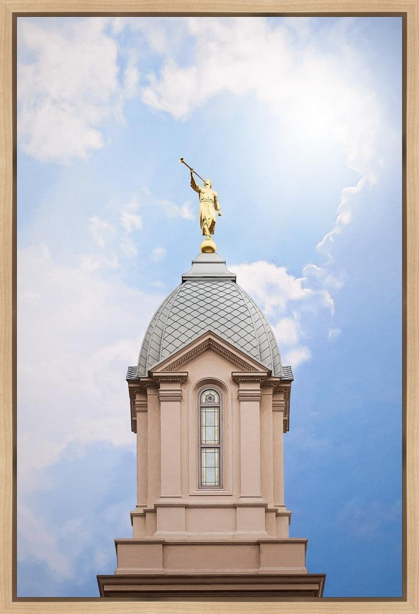 Cedar City Temple Spire Gallery Wrap