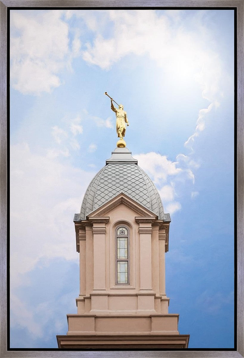 Cedar City Temple Spire Gallery Wrap