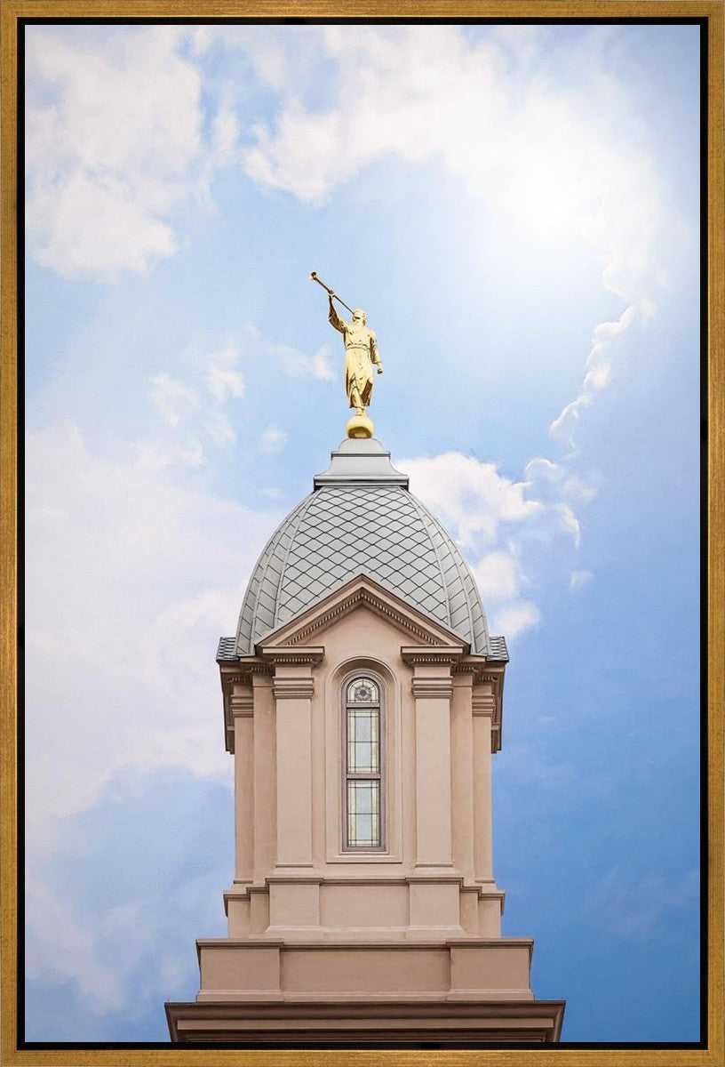 Cedar City Temple Spire Gallery Wrap