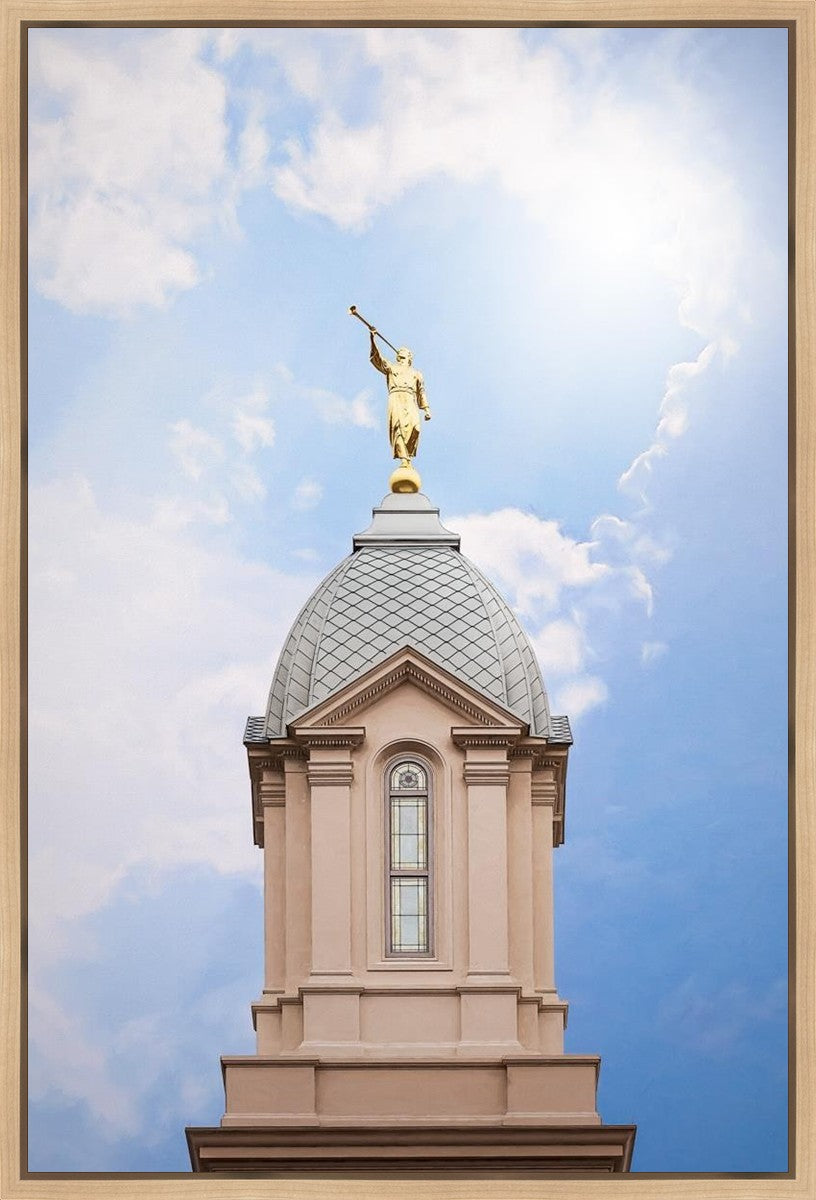 Cedar City Temple Spire Gallery Wrap