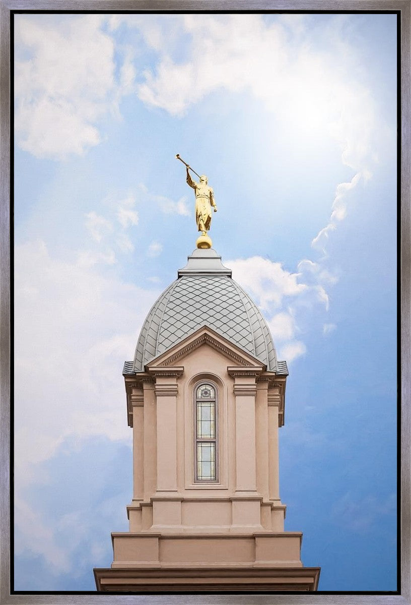 Cedar City Temple Spire Gallery Wrap