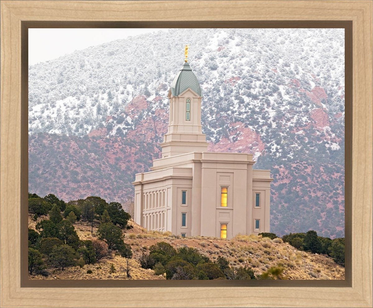 Cedar City Hillside Gallery Wrap