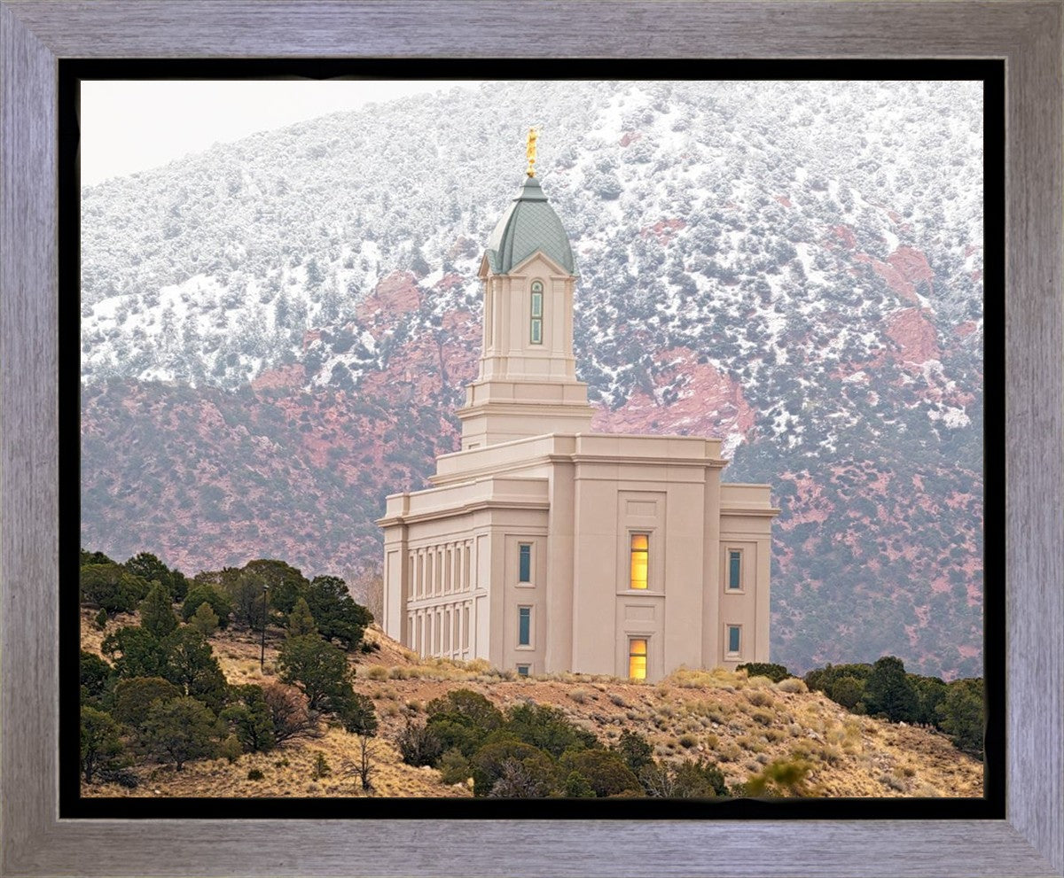 Cedar City Hillside Gallery Wrap