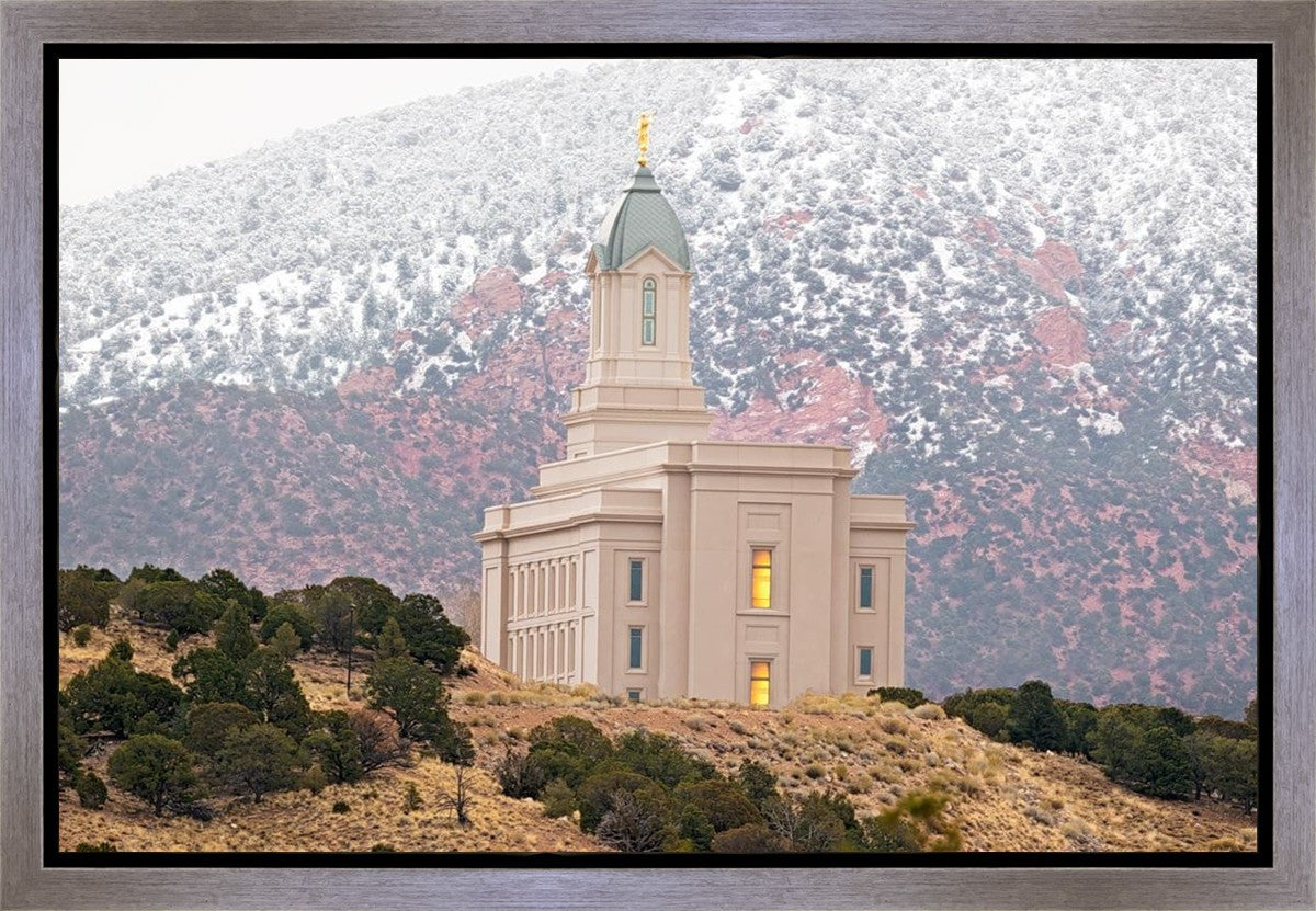 Cedar City Hillside Gallery Wrap