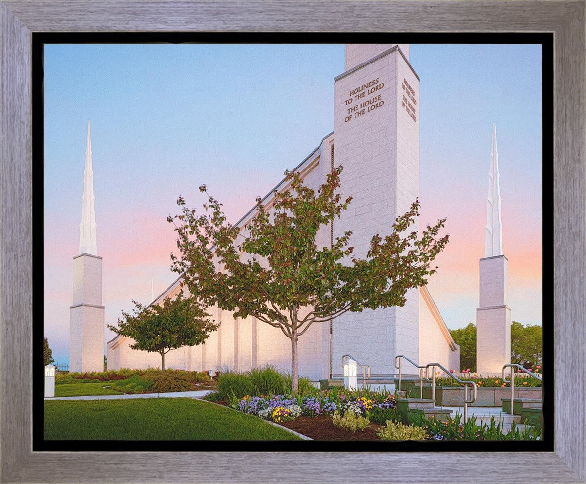 Boise Rustic Sunrise Gallery Wrap