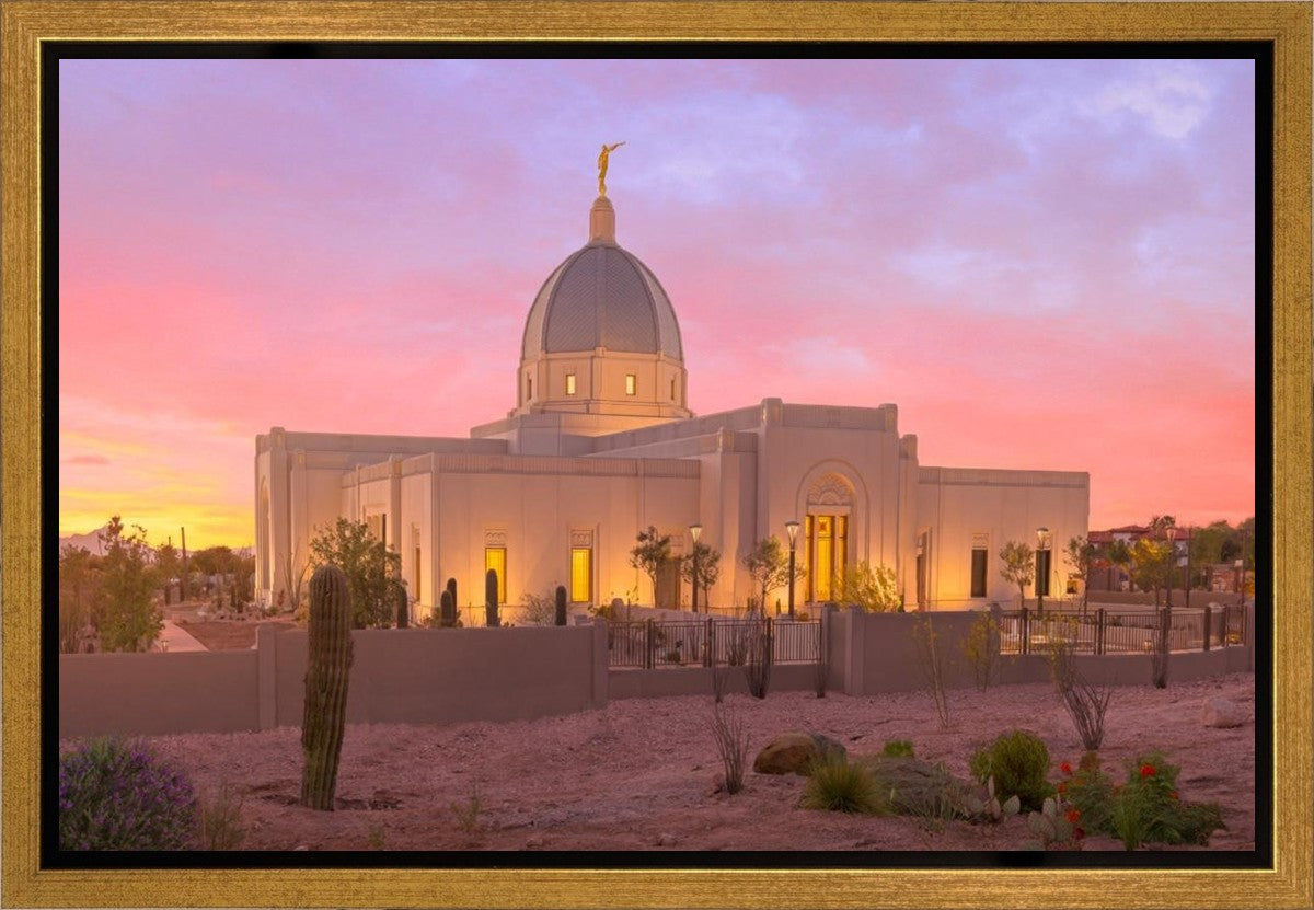 Tucson Desert Sunset Gallery Wrap