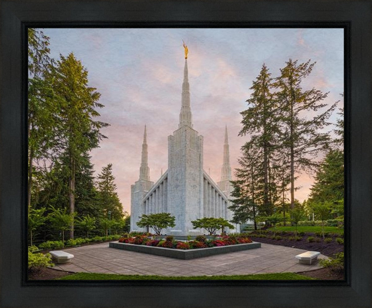 Portland Temple 01 Gallery Wrap