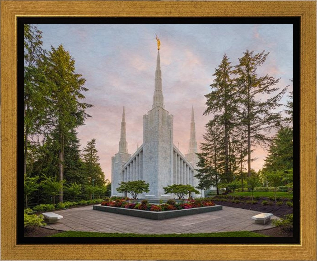 Portland Temple 01 Gallery Wrap