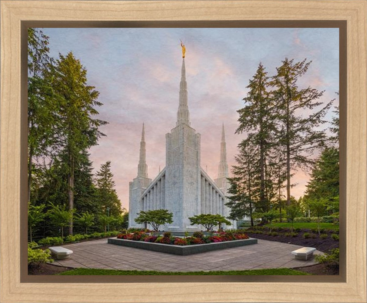 Portland Temple 01 Gallery Wrap