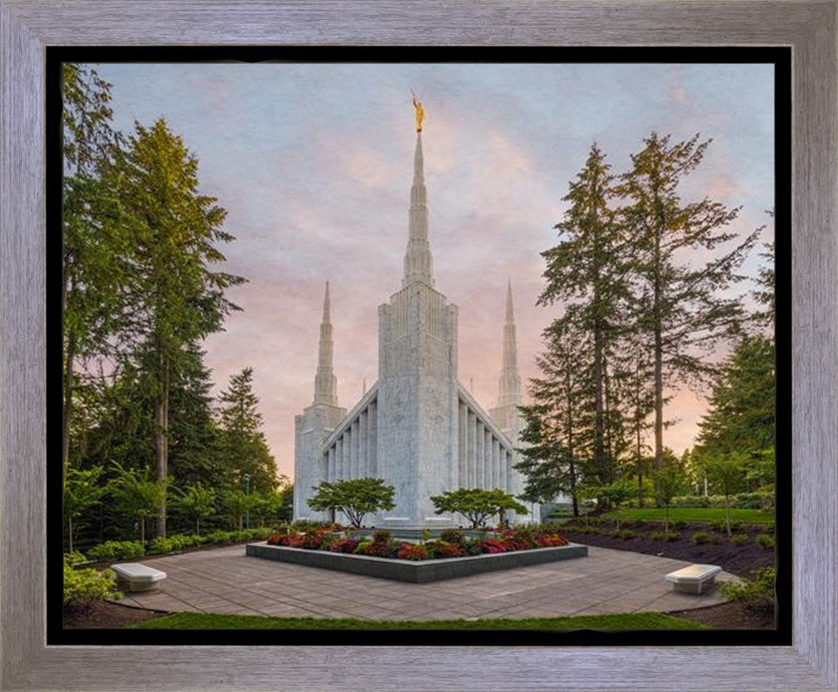 Portland Temple 01 Gallery Wrap