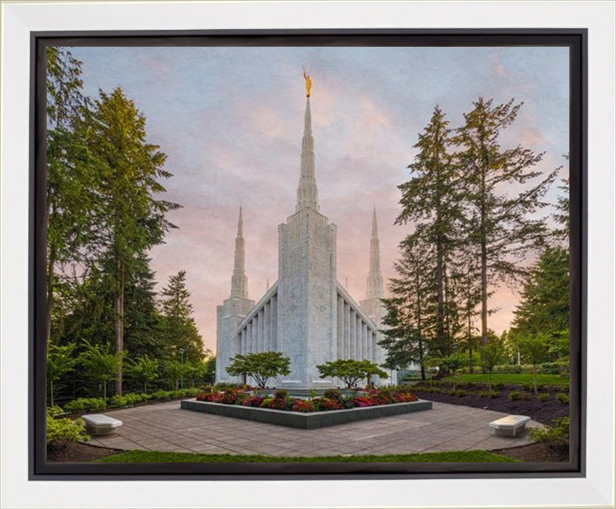 Portland Temple 01 Gallery Wrap