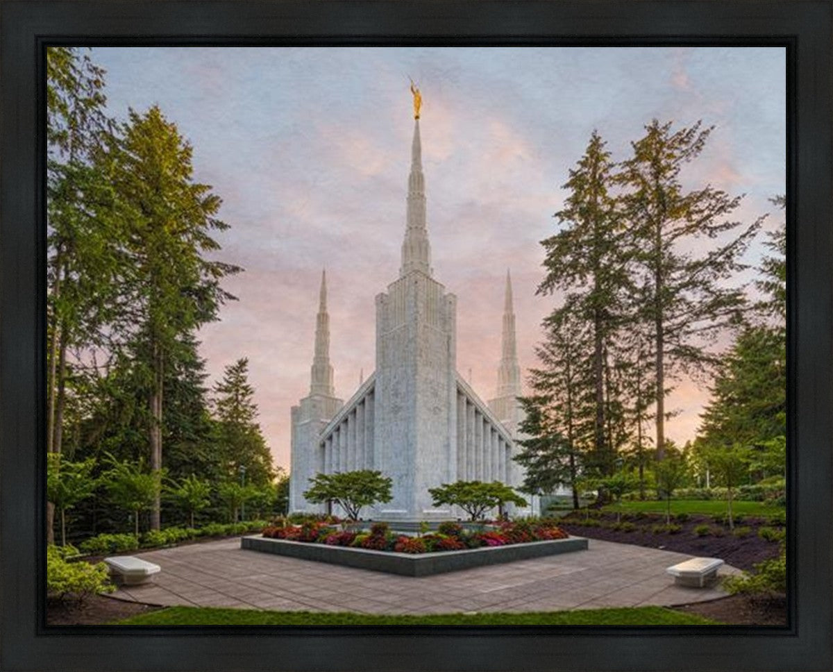 Portland Temple 01 Gallery Wrap