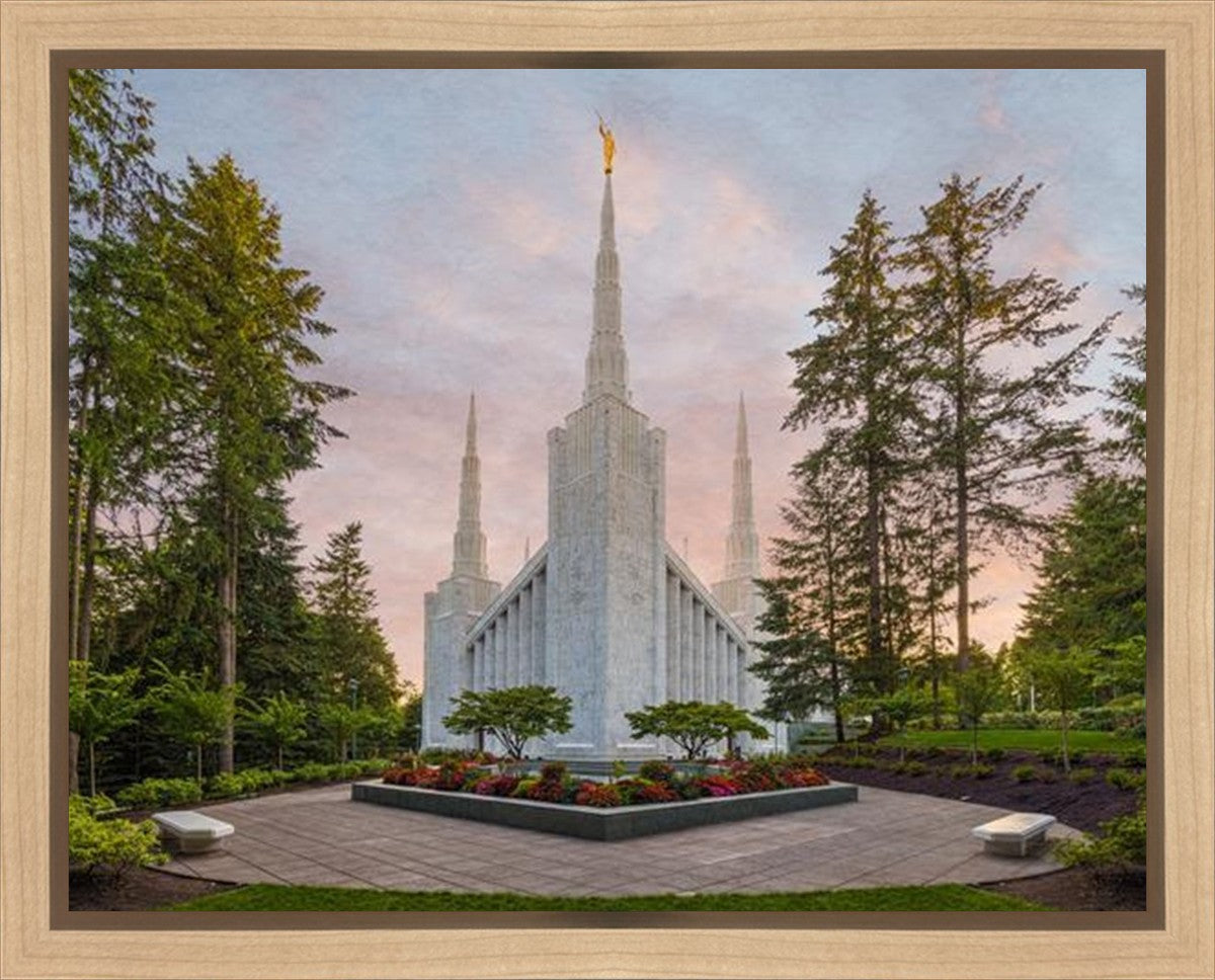 Portland Temple 01 Gallery Wrap