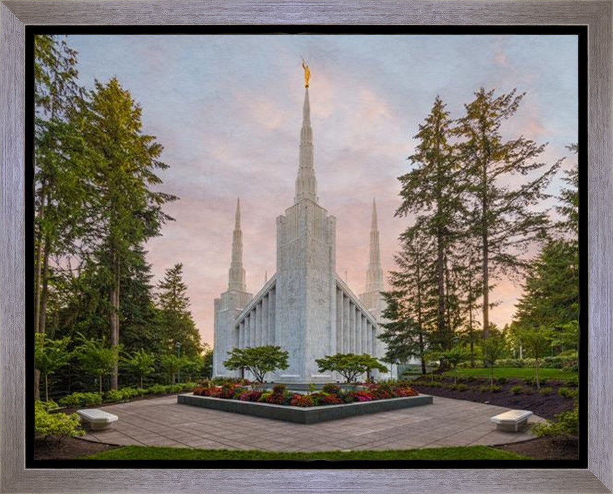 Portland Temple 01 Gallery Wrap