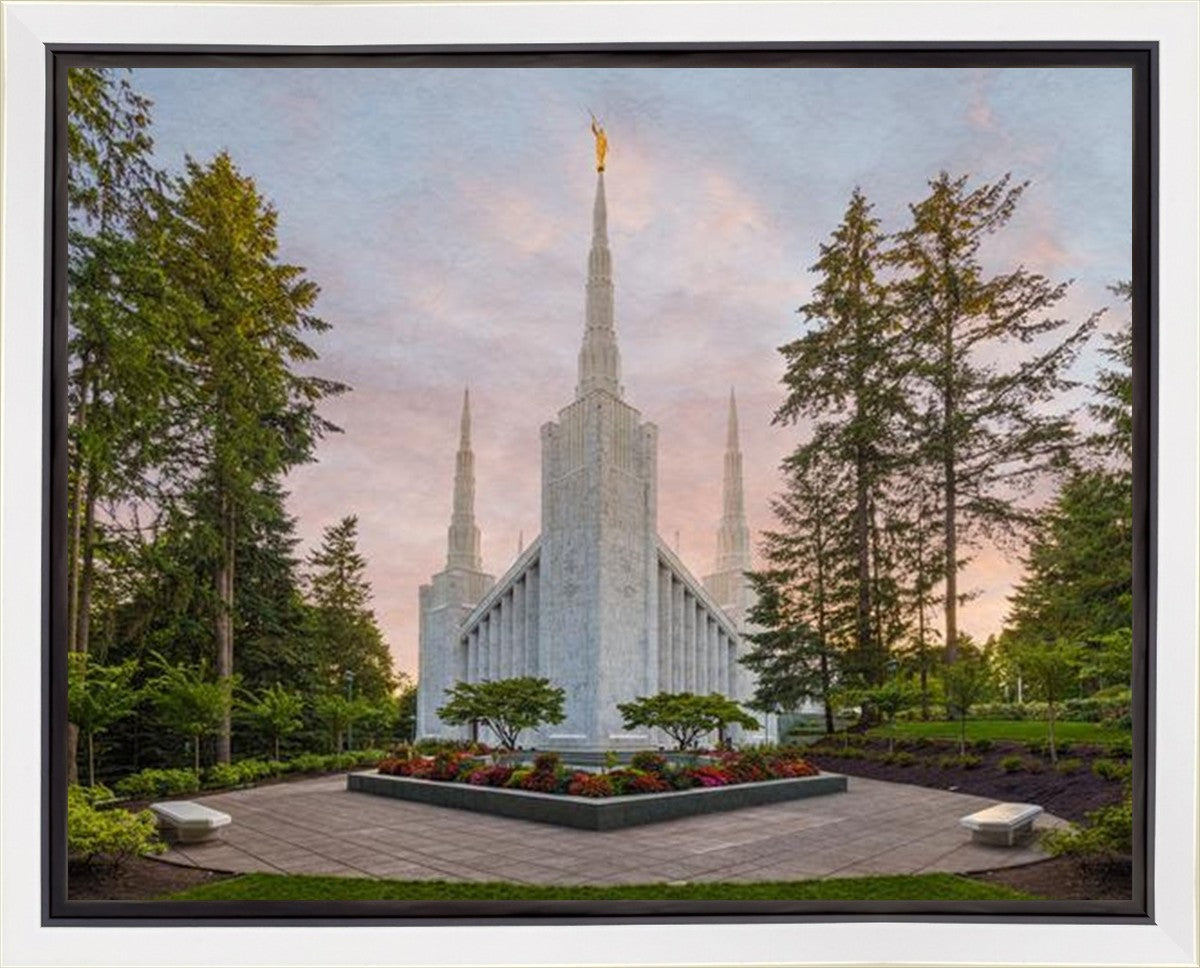 Portland Temple 01 Gallery Wrap