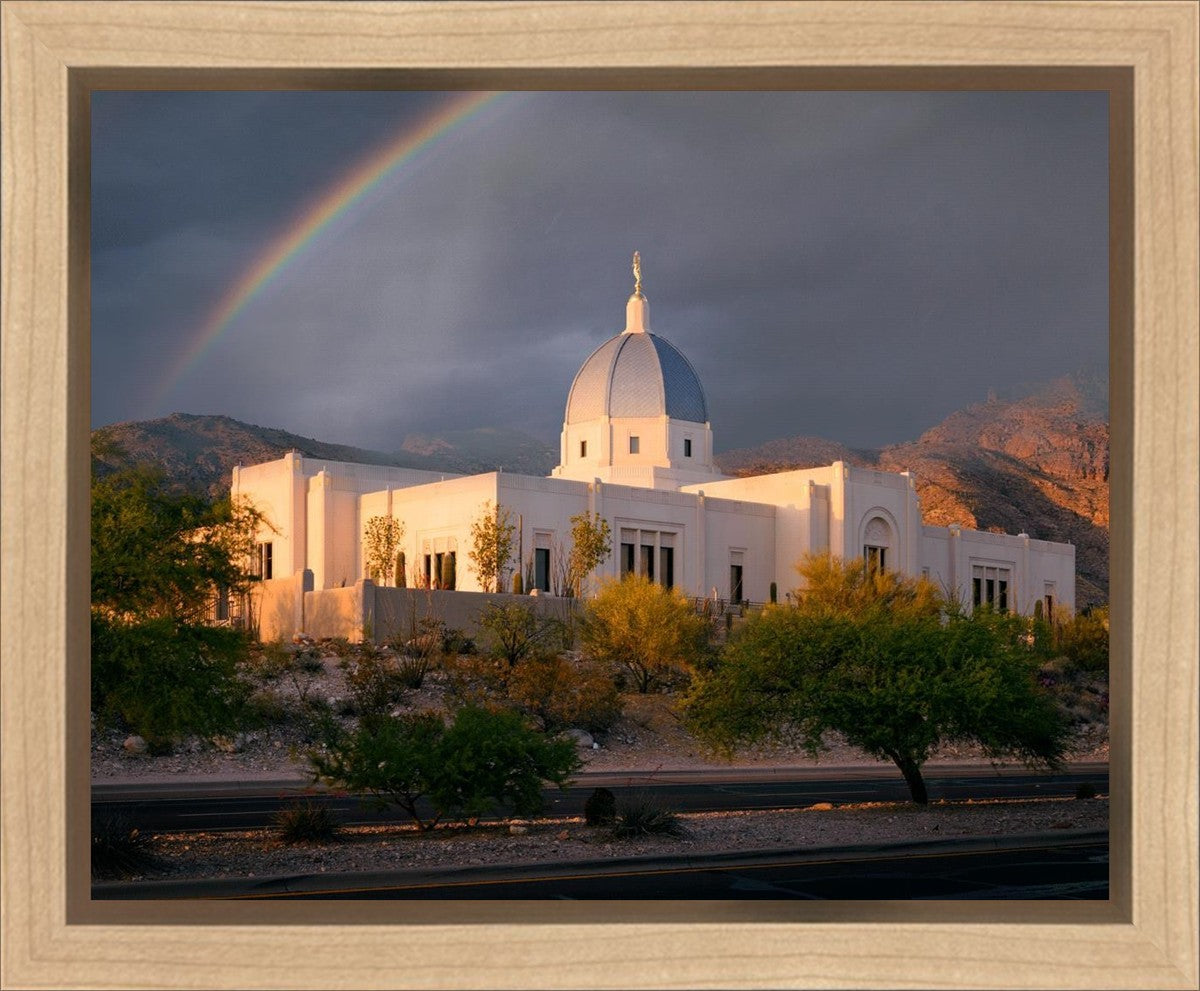 Tucson Rainbow Gallery Wrap