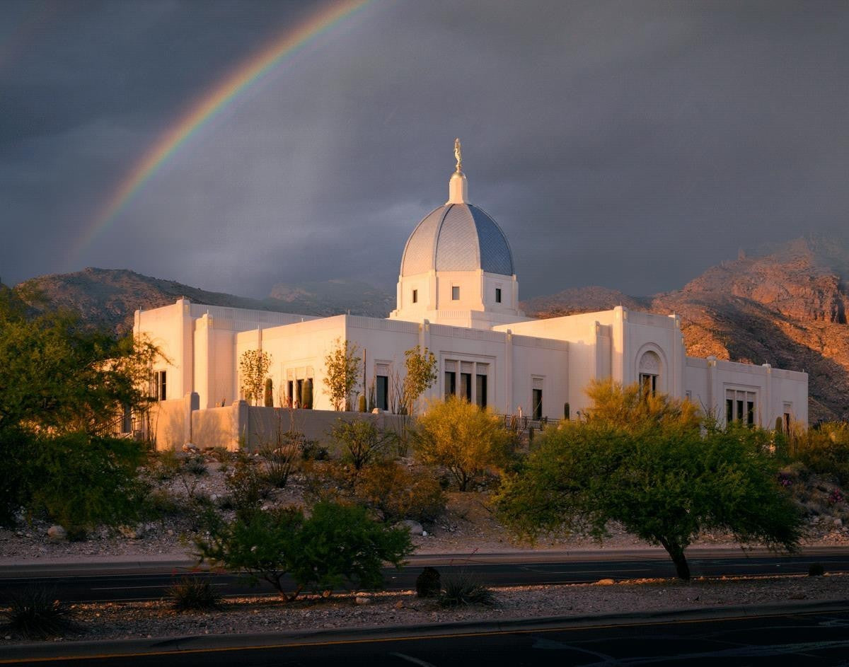 Tucson Rainbow Gallery Wrap