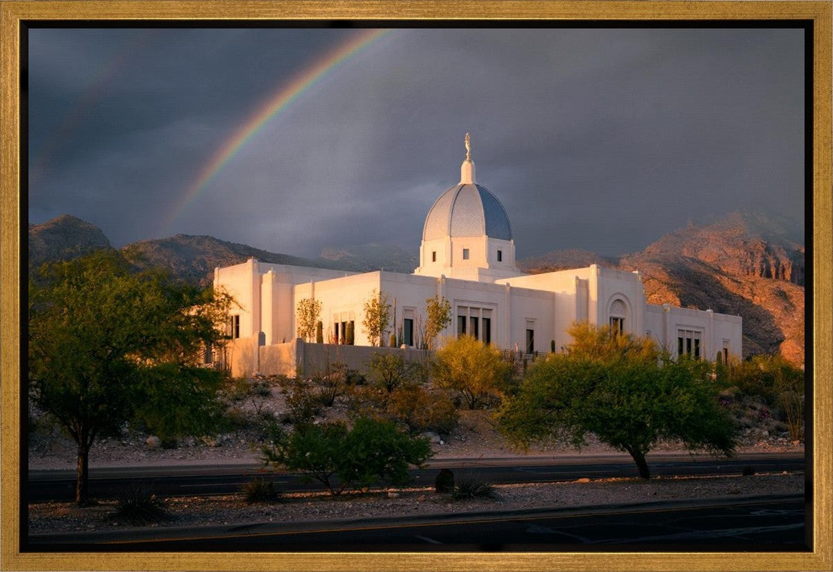 Tucson Rainbow Gallery Wrap