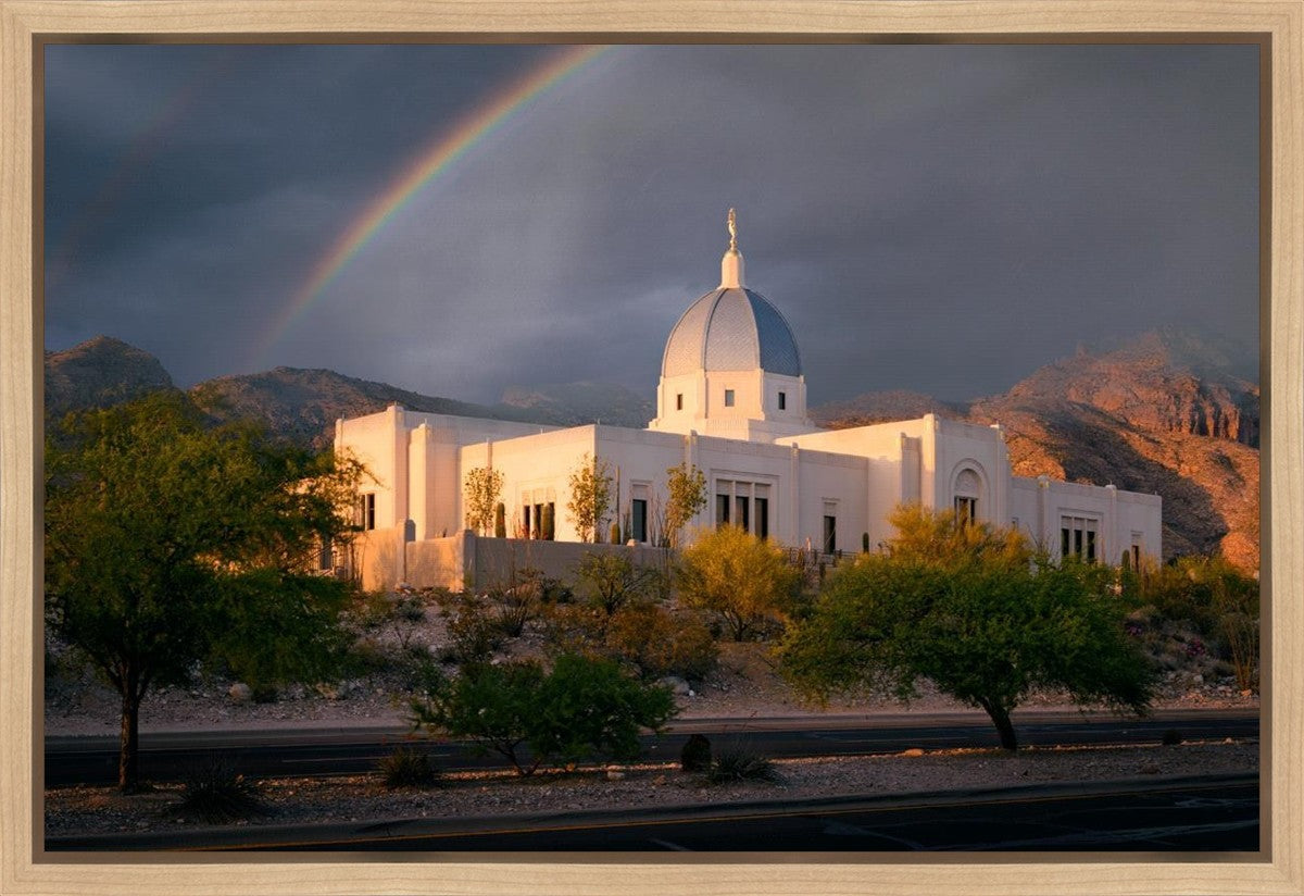 Tucson Rainbow Gallery Wrap