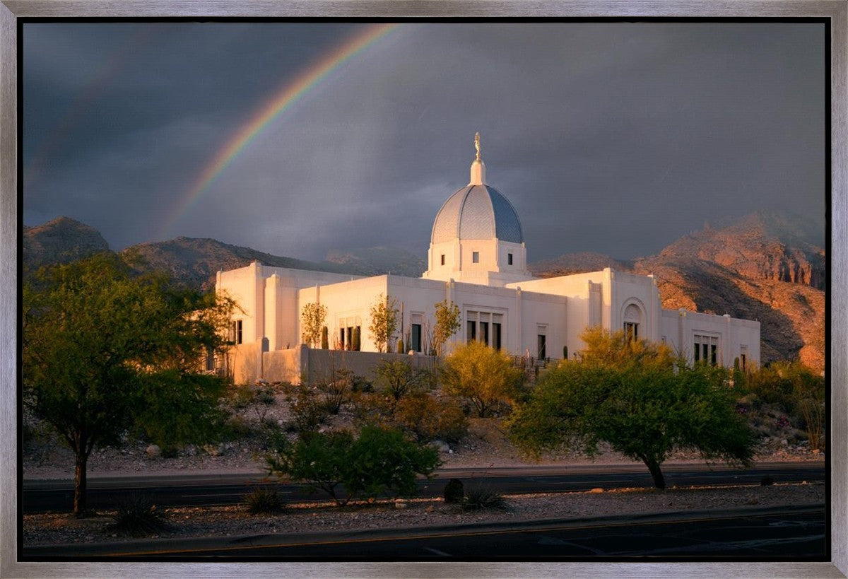 Tucson Rainbow Gallery Wrap