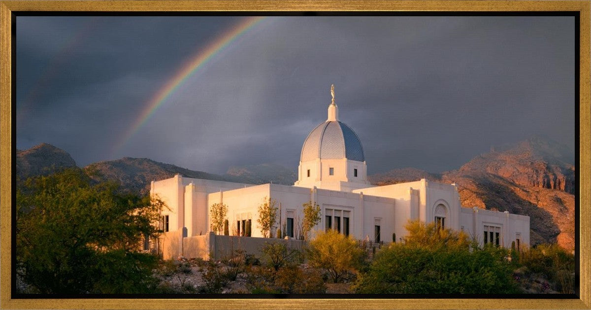 Tucson Rainbow Gallery Wrap