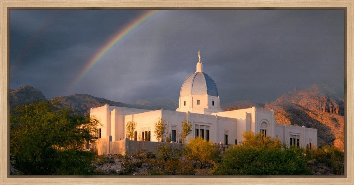 Tucson Rainbow Gallery Wrap