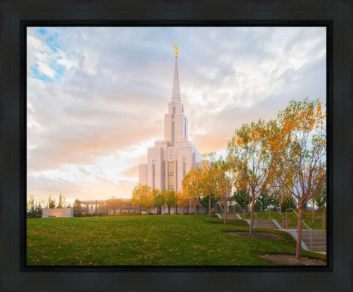 Oquirrh Mountain Hillside Gallery Wrap