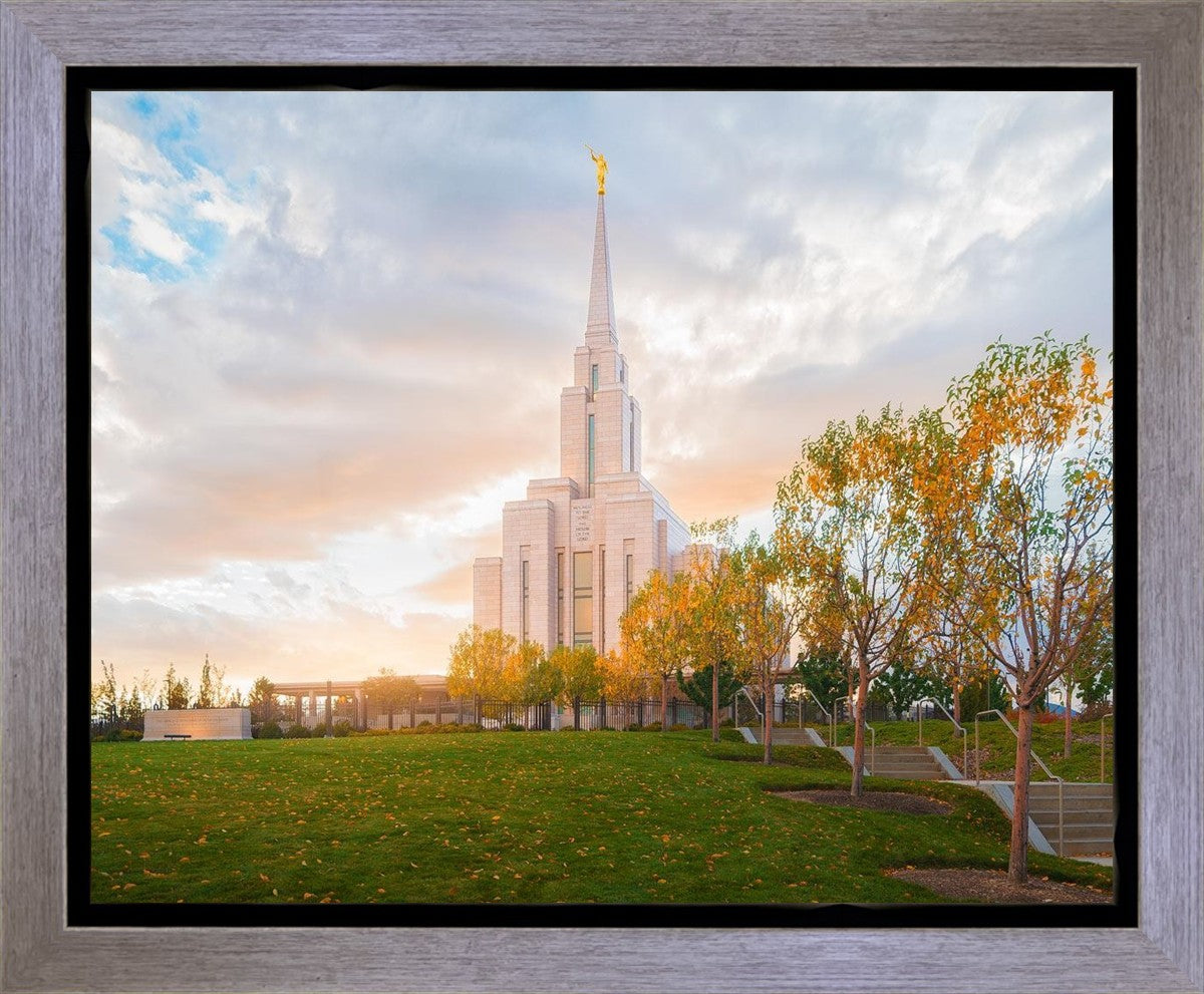 Oquirrh Mountain Hillside Gallery Wrap