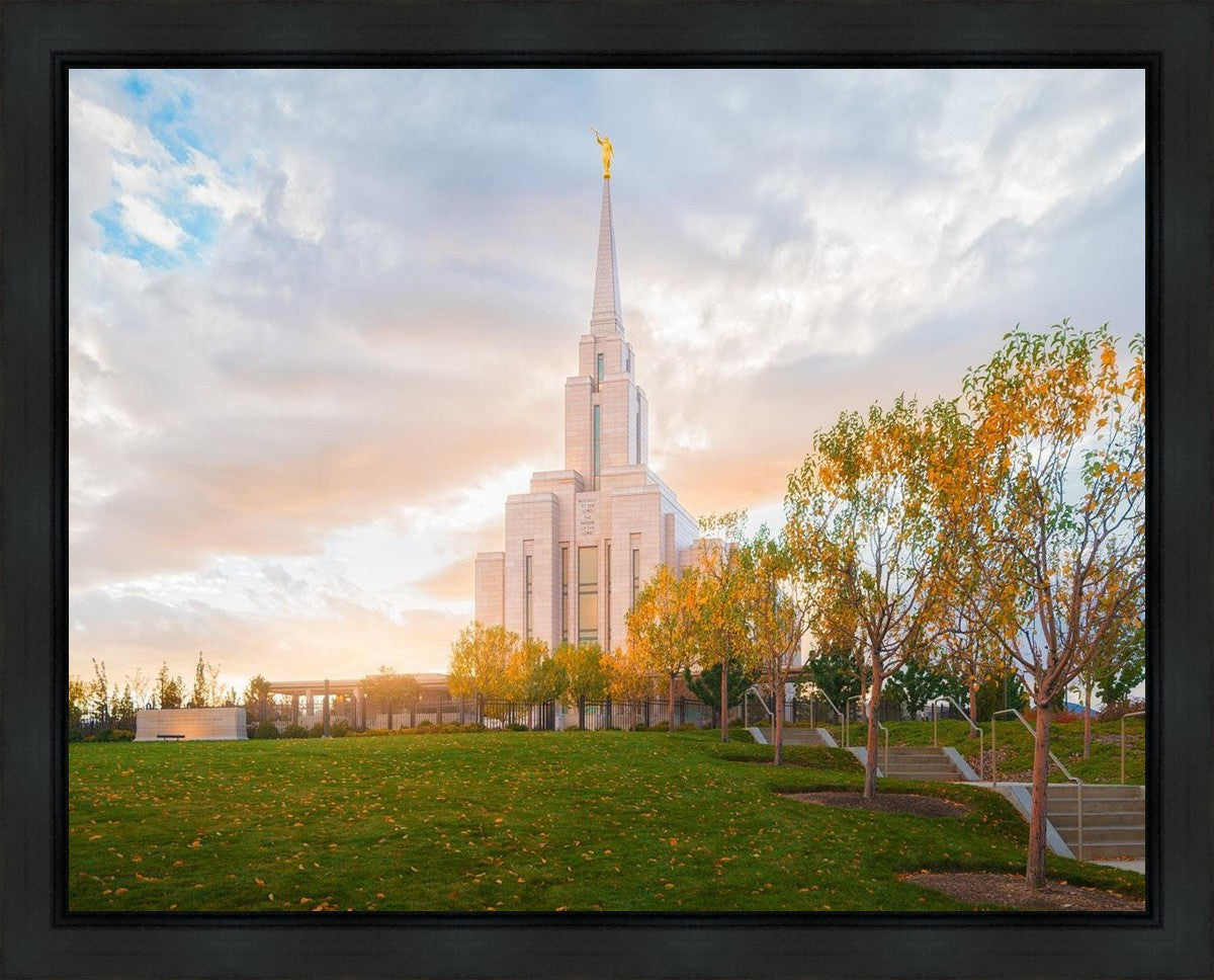 Oquirrh Mountain Hillside Gallery Wrap