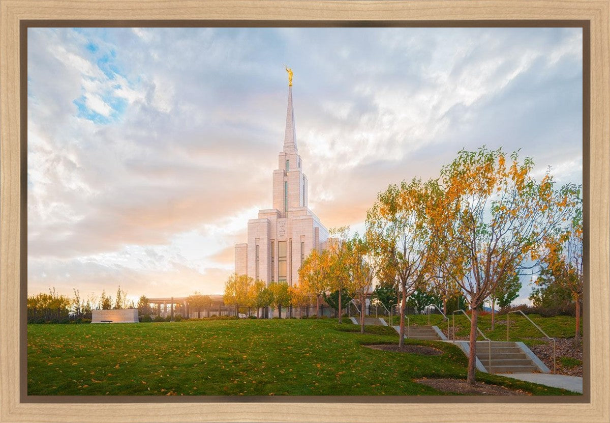 Oquirrh Mountain Hillside Gallery Wrap