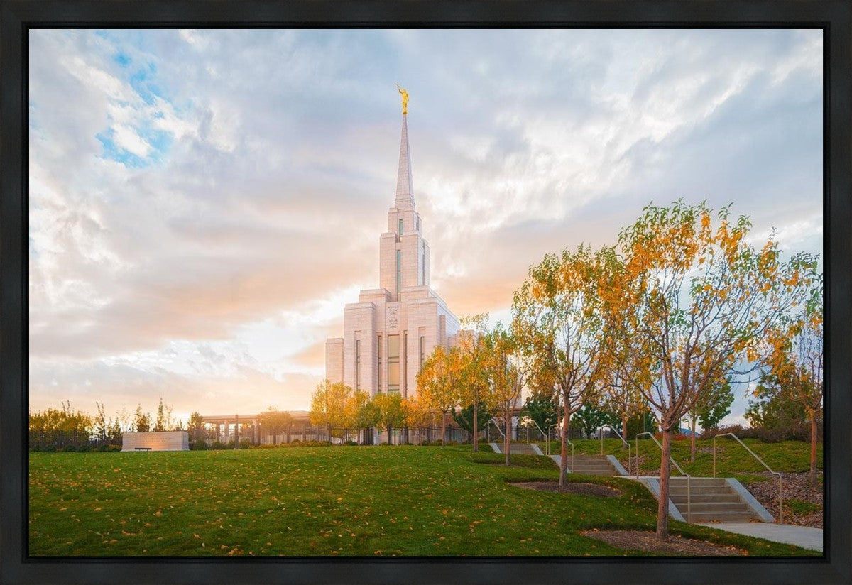 Oquirrh Mountain Hillside Gallery Wrap