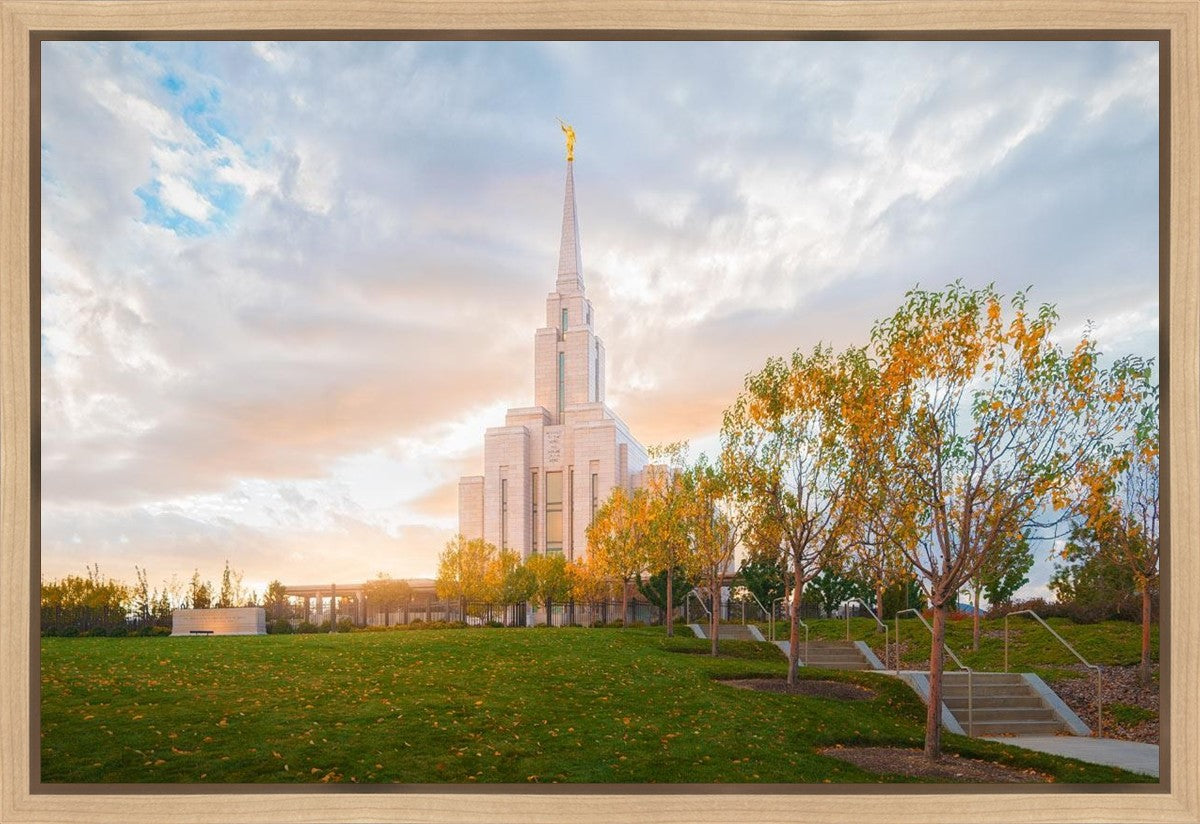 Oquirrh Mountain Hillside Gallery Wrap