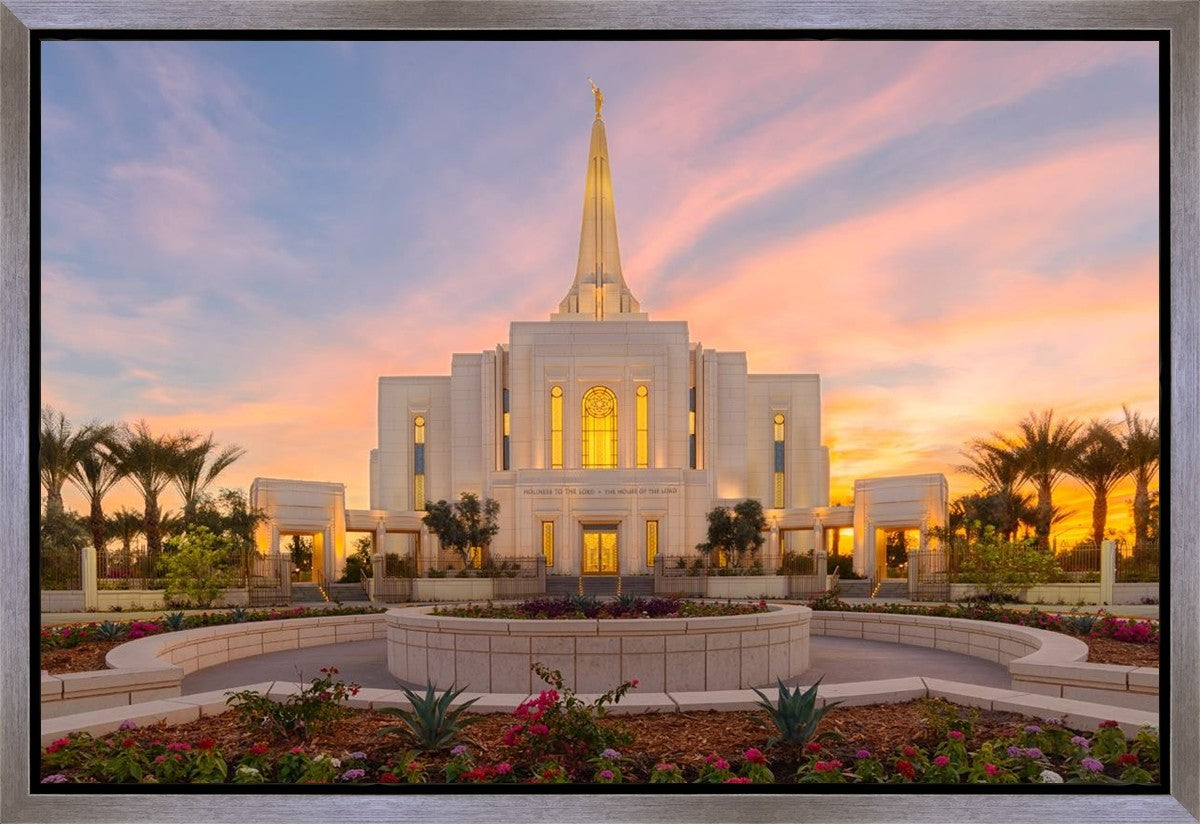 Gilbert Golden Sunset Gallery Wrap