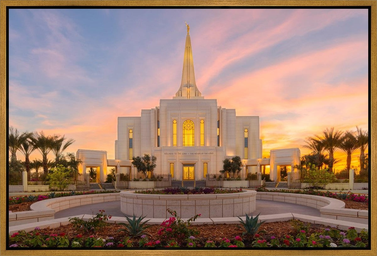Gilbert Golden Sunset Gallery Wrap