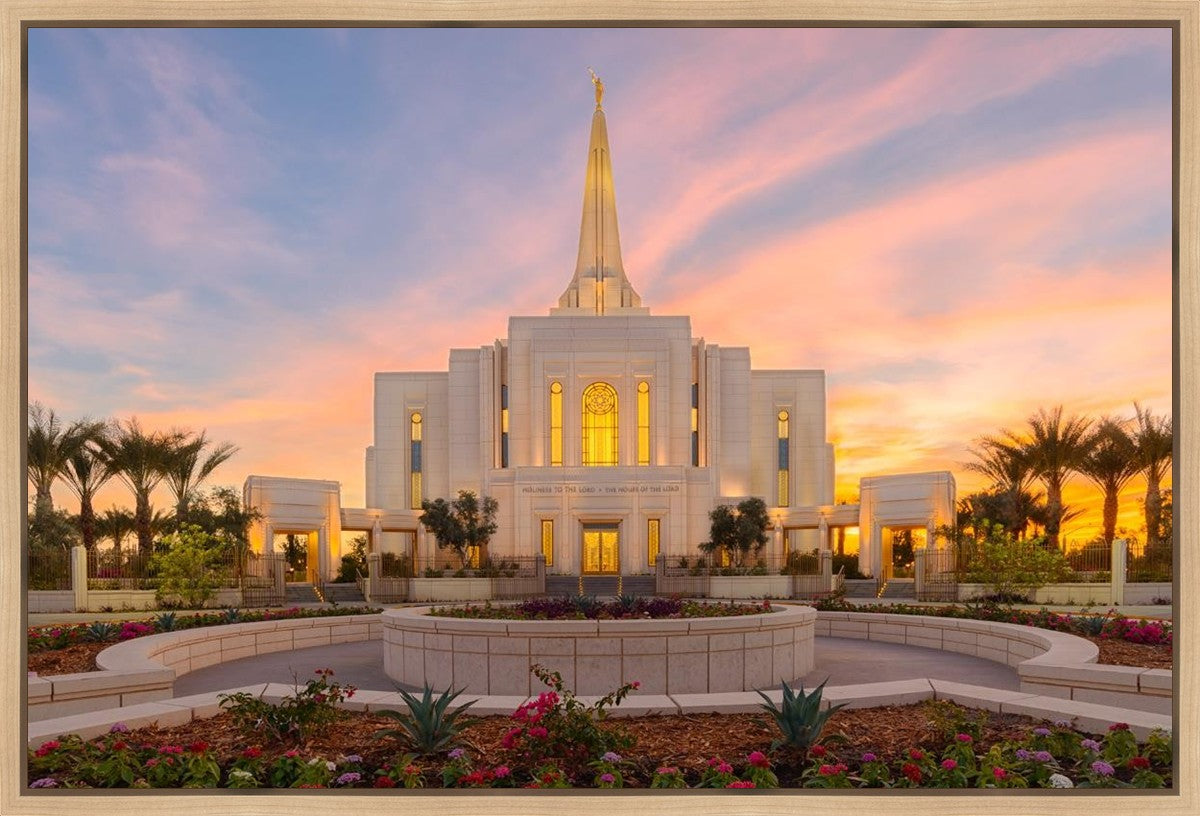 Gilbert Golden Sunset Gallery Wrap
