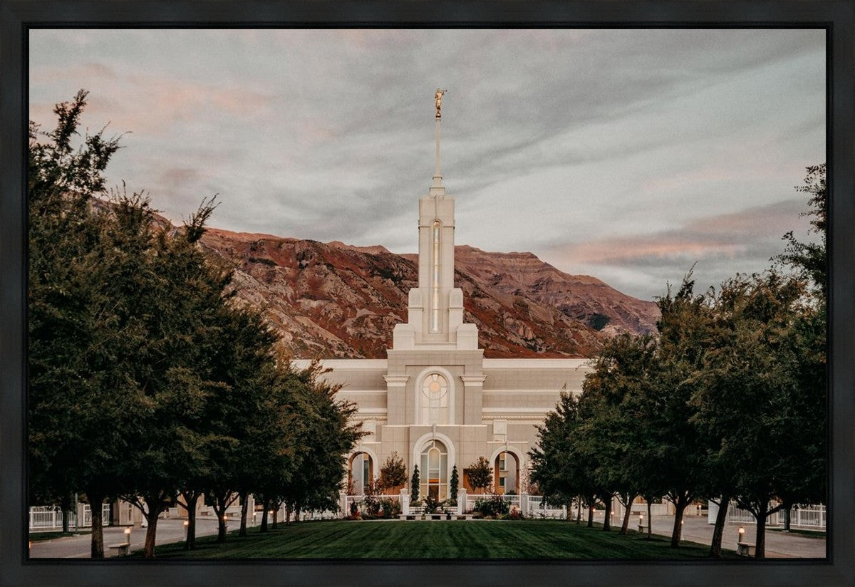Mount Timpanogos a Firm Foundation Gallery Wrap