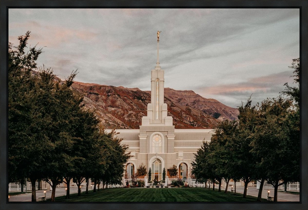 Mount Timpanogos a Firm Foundation Gallery Wrap