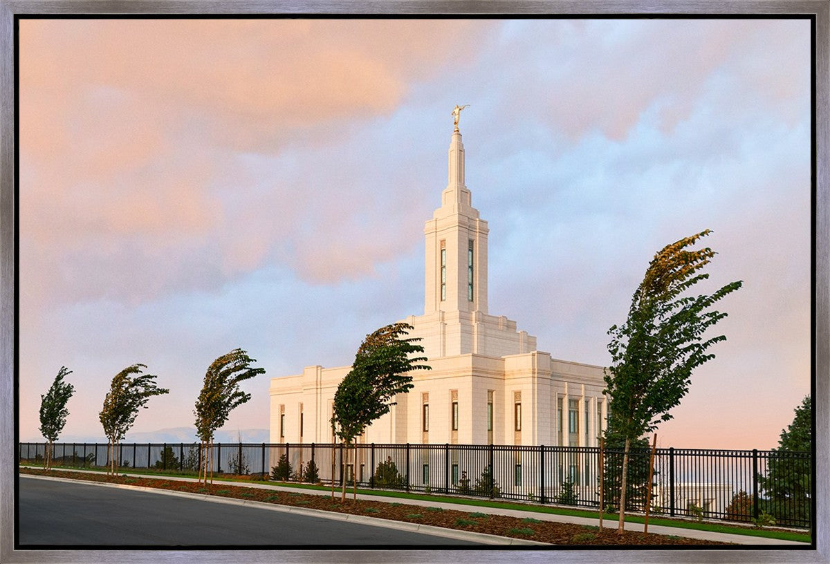 Pocatello Morning Sunrise Gallery Wrap